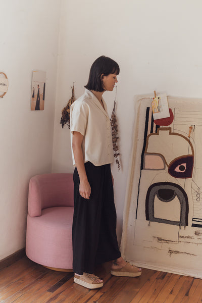 PANTALON PALMA NEGRO