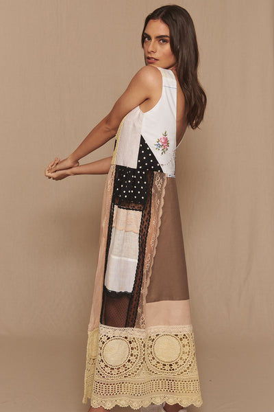 Vestido Rafaela Parches