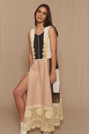 Vestido Rafaela Parches