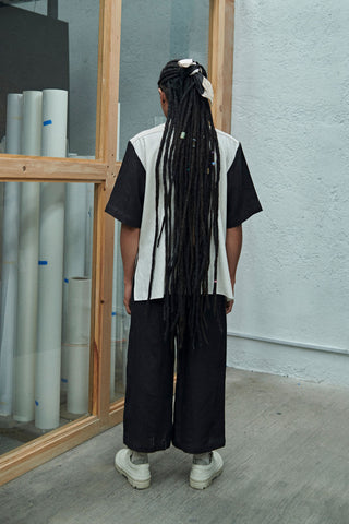 PANTALÓN PALMA NEGRO POJAGI